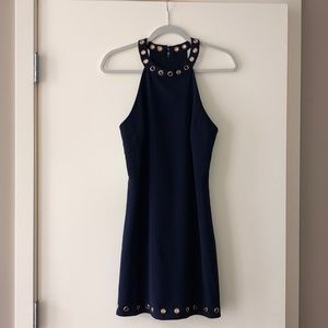 Mini navy dress!
